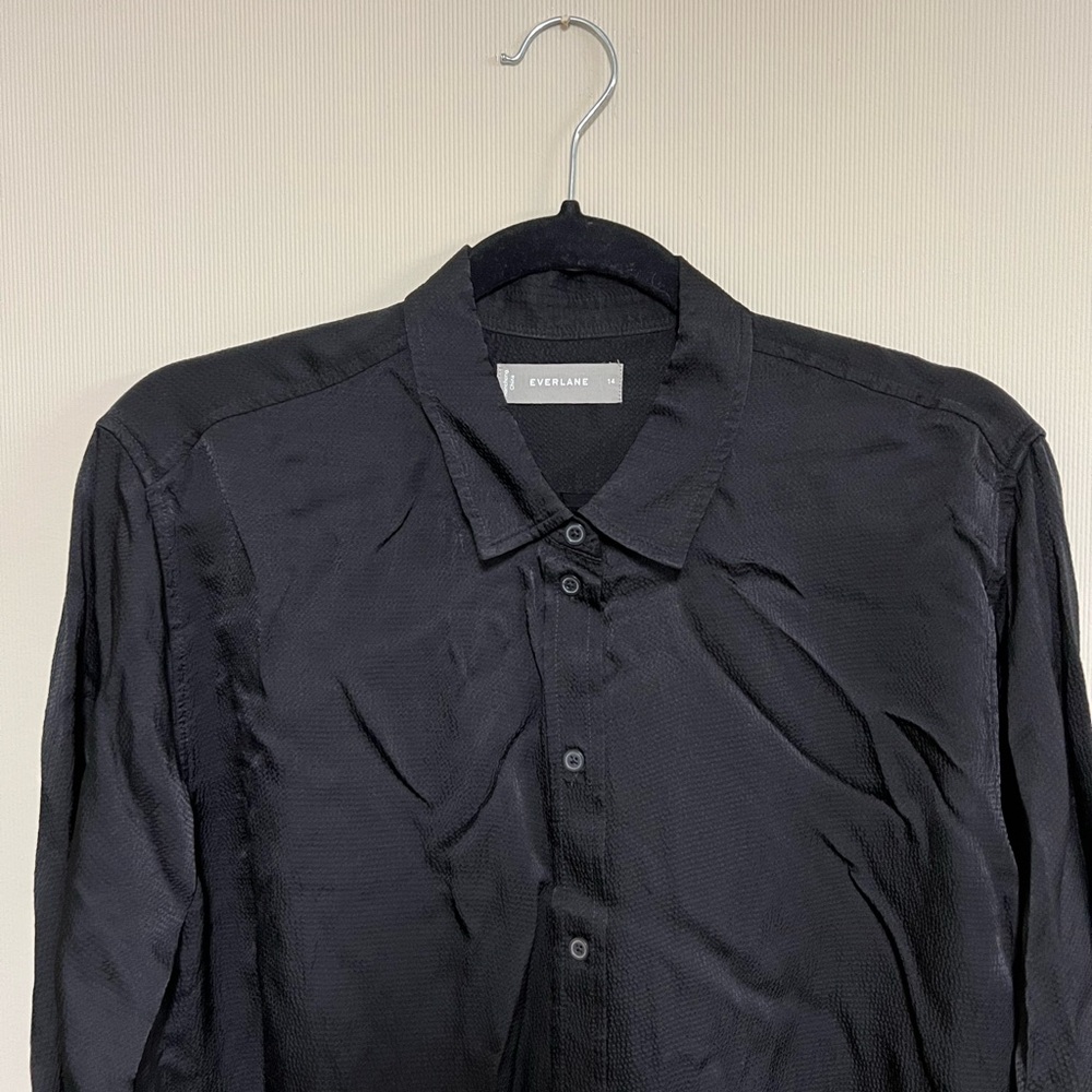Everlane The Satin Relaxed Shirt